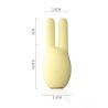 Petit Stimulateur Clitoridien  clitoridien en forme de lapin montrant ses dimensions.