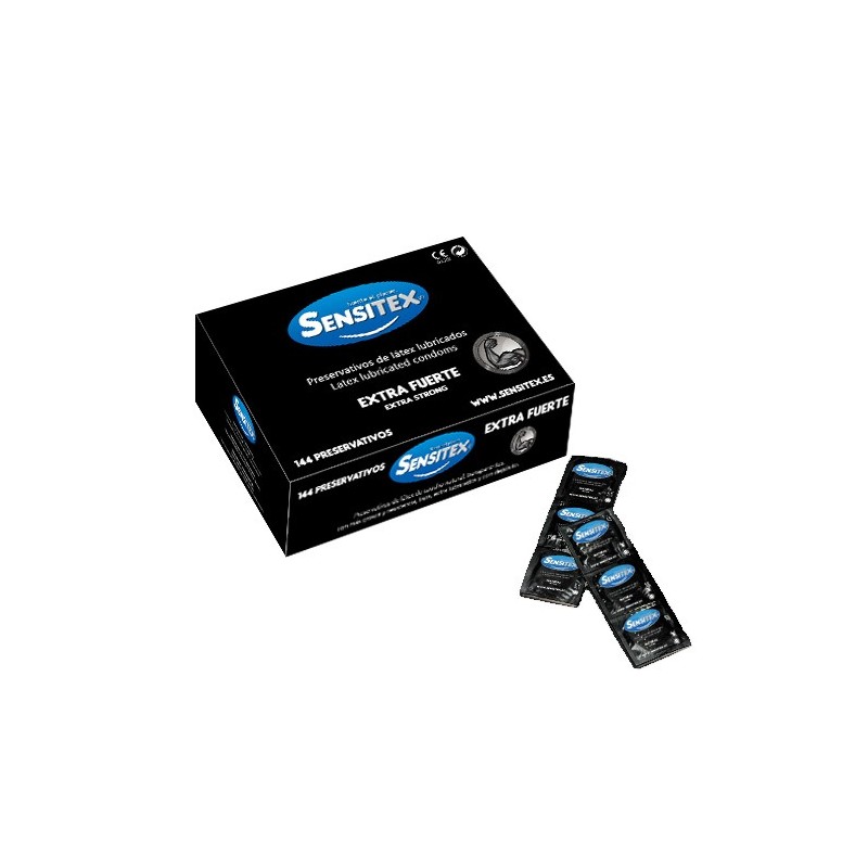 Préservatifs Naturels Extra Résistants Sensitex 144 Pièces