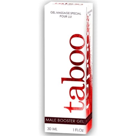 Gel pour l'Érection Taboo Male Booster 30 ml – Stimulation Naturelle