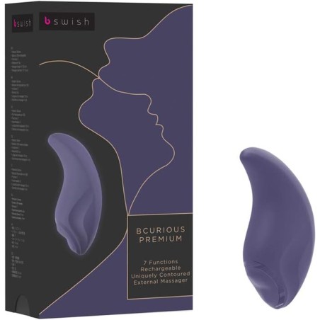 Vibromasseur Bcurious Premium Lila - Design Ergonomique et Résistant à l'Eau