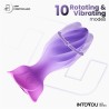 Plug Anal Vibración Moxy Rotación 360º – Intoyou® App Series|Juguetes Anales para Mujer